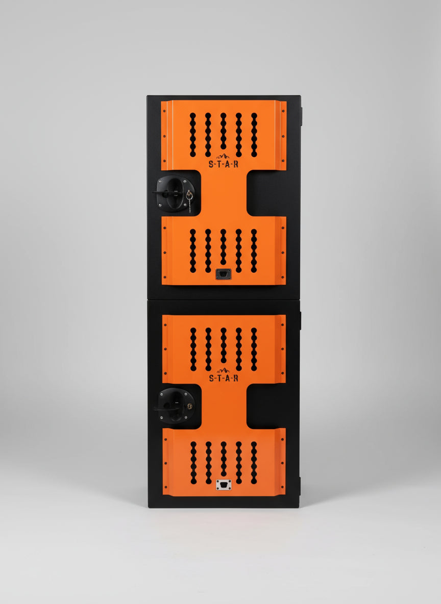 Black and orange Adventure box