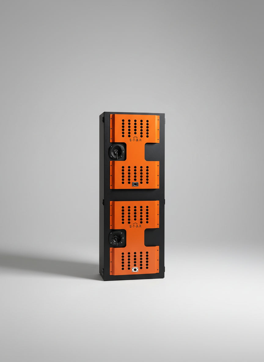 Black and orange Adventure box