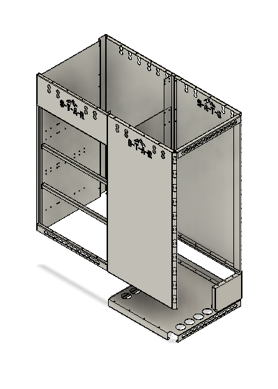 Camper Kitchen Pod Aluminium suit Sprinter / Crafter / Fiat image 8