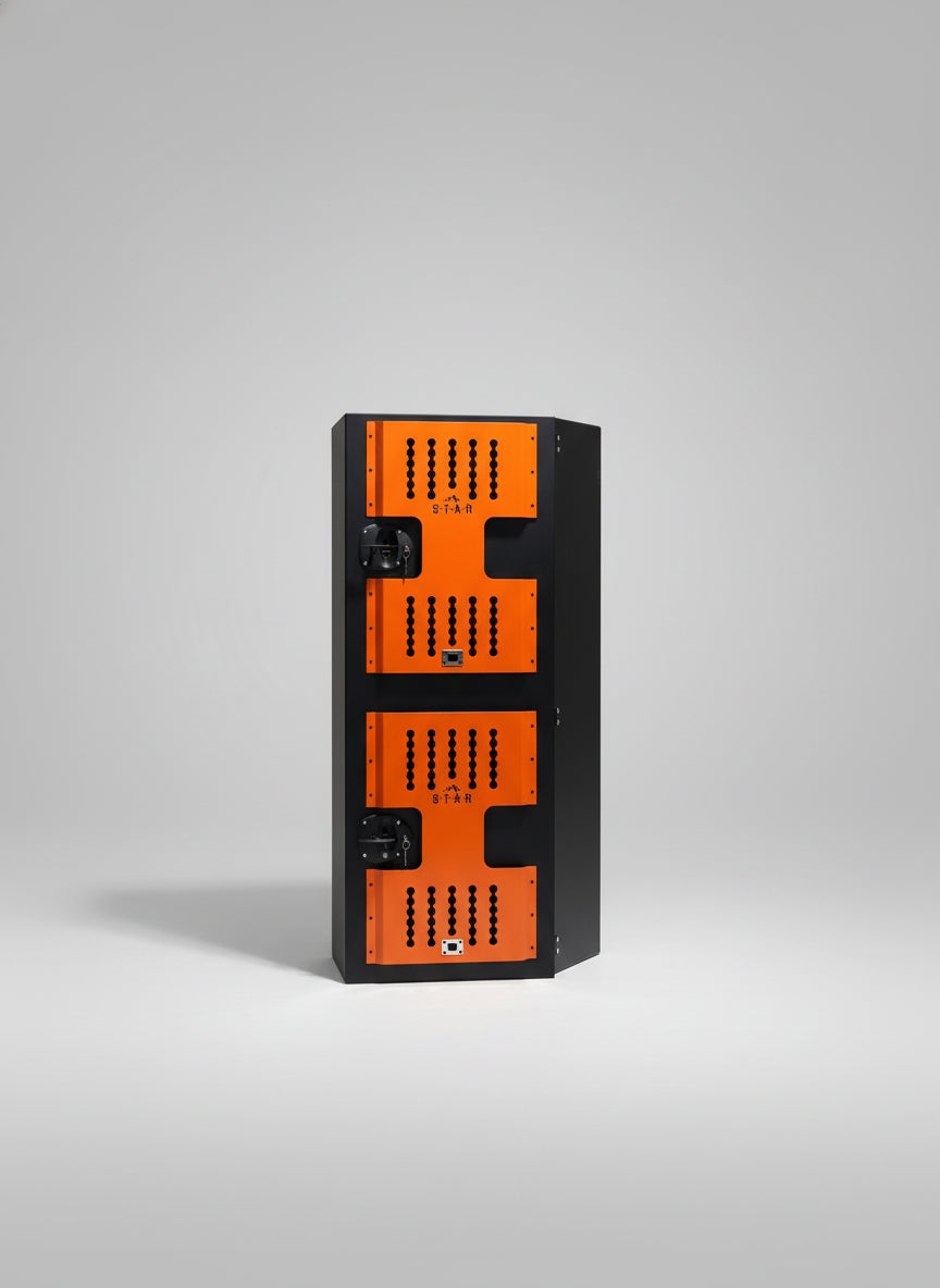 Black and orange Adventure box 