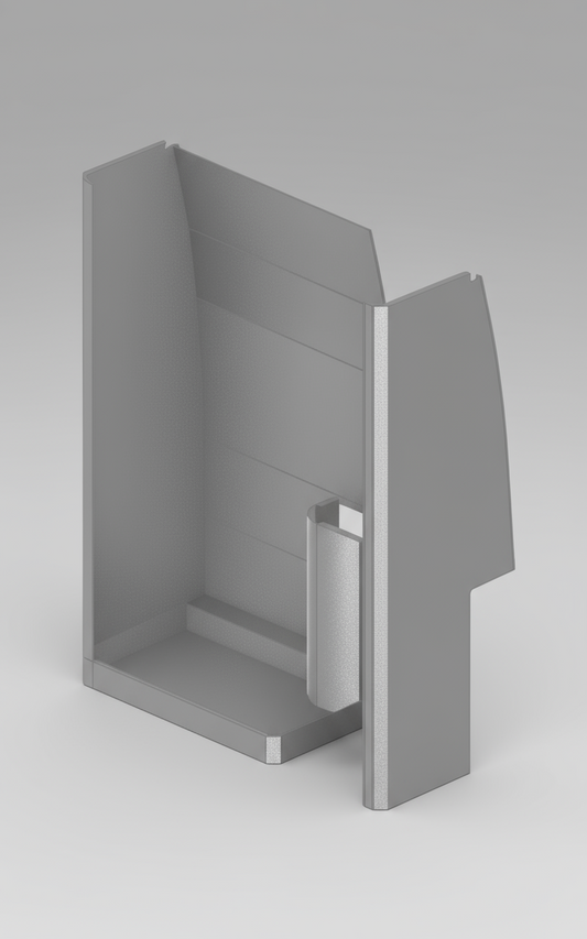 950 Aluminium Shower Cubicle STAR