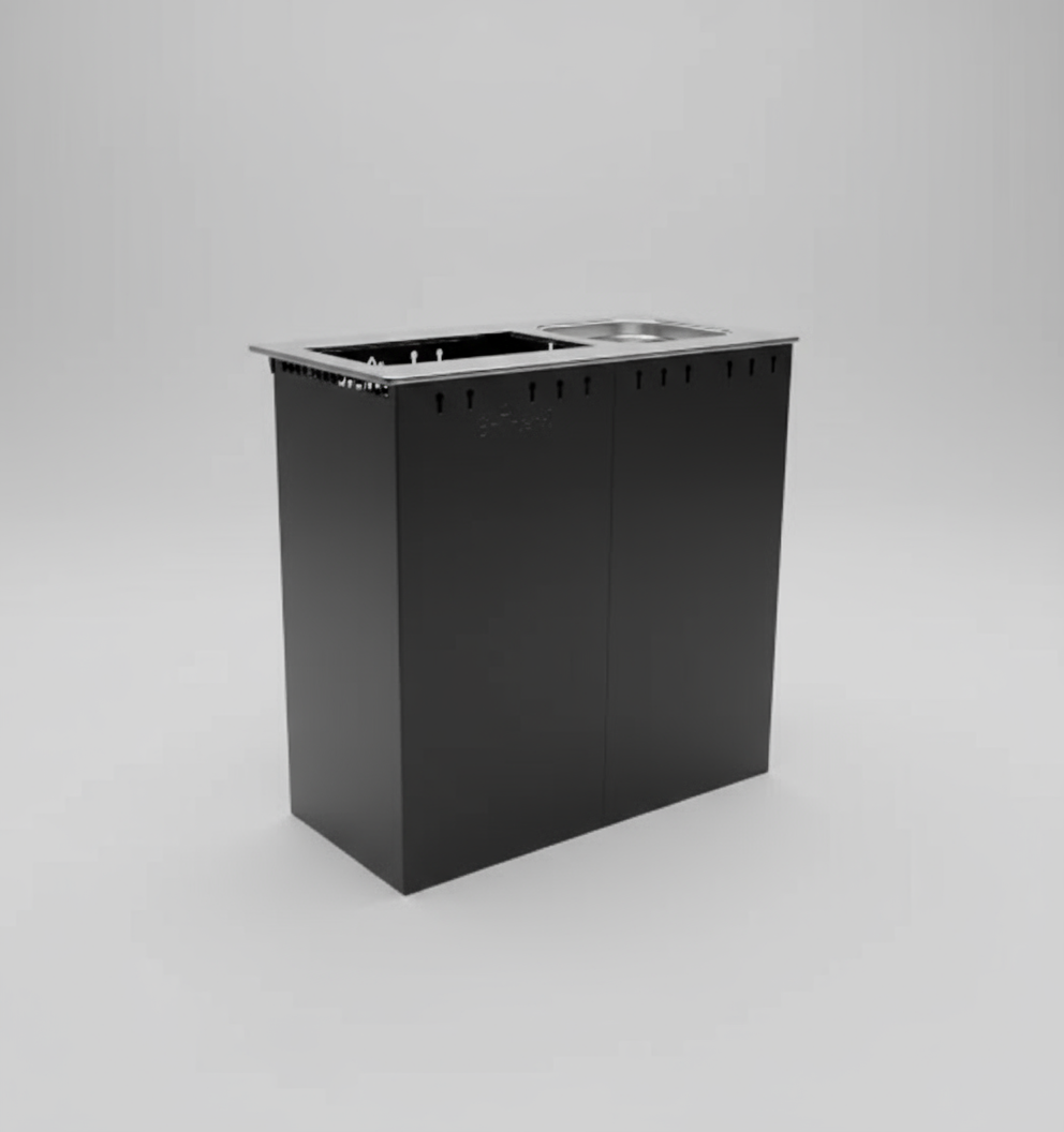 Camper Kitchen Pod Aluminium suit Sprinter / Crafter / Fiat image 5