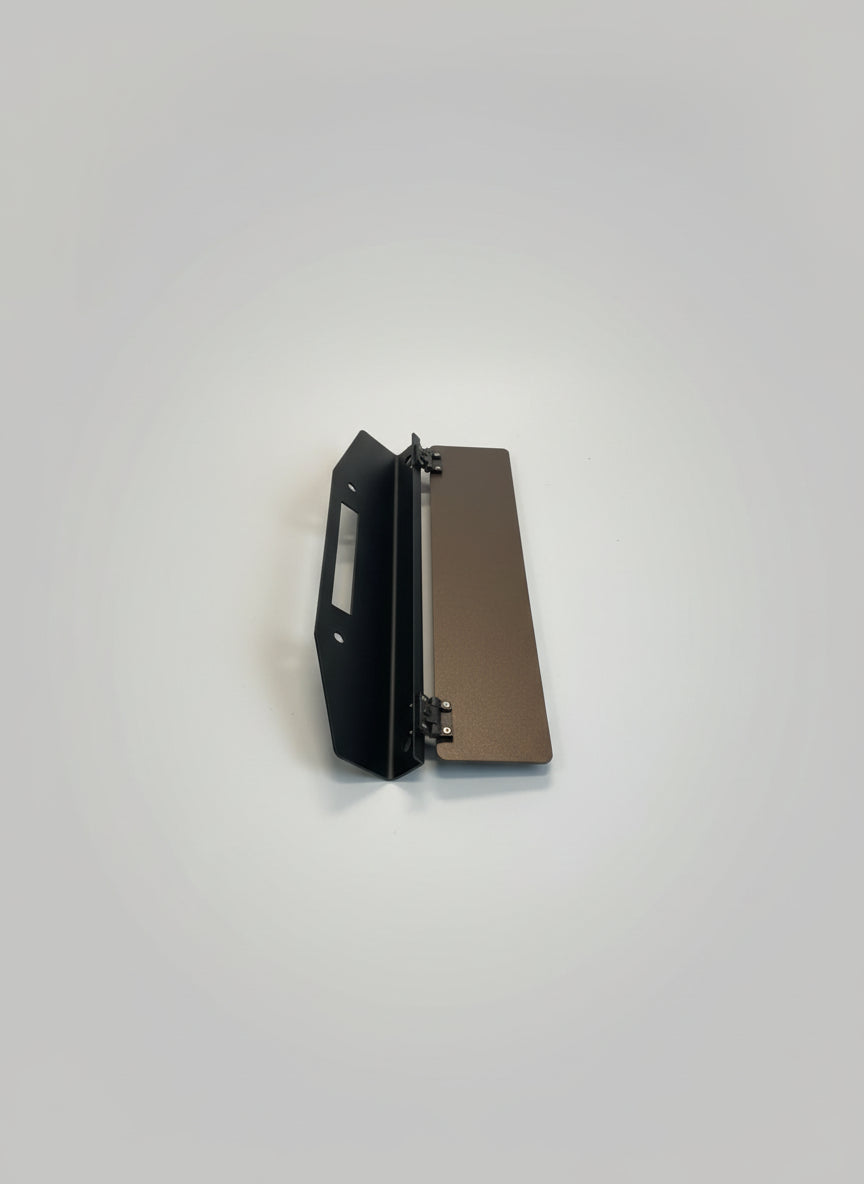 Number plate holder for Winch