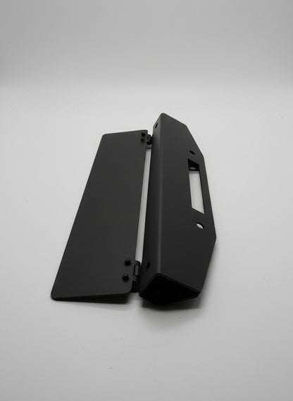 Number plate holder for Winch